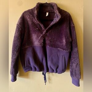 All in Motion Purple Fleece Jacket